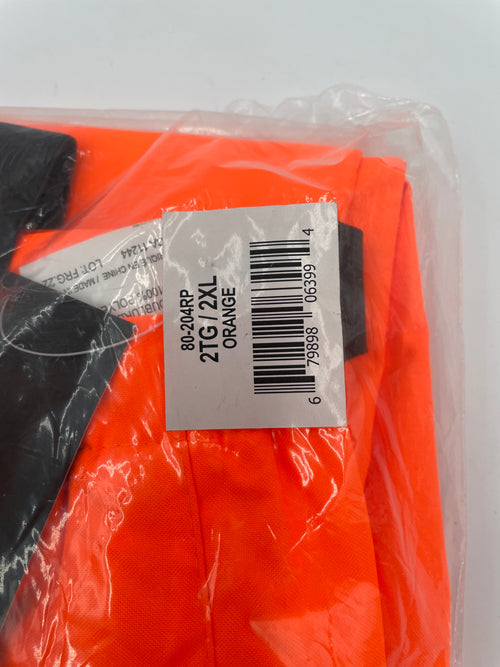Brand New Jackfield High-Visibility Orange Work Pants (2TG / 2XL)