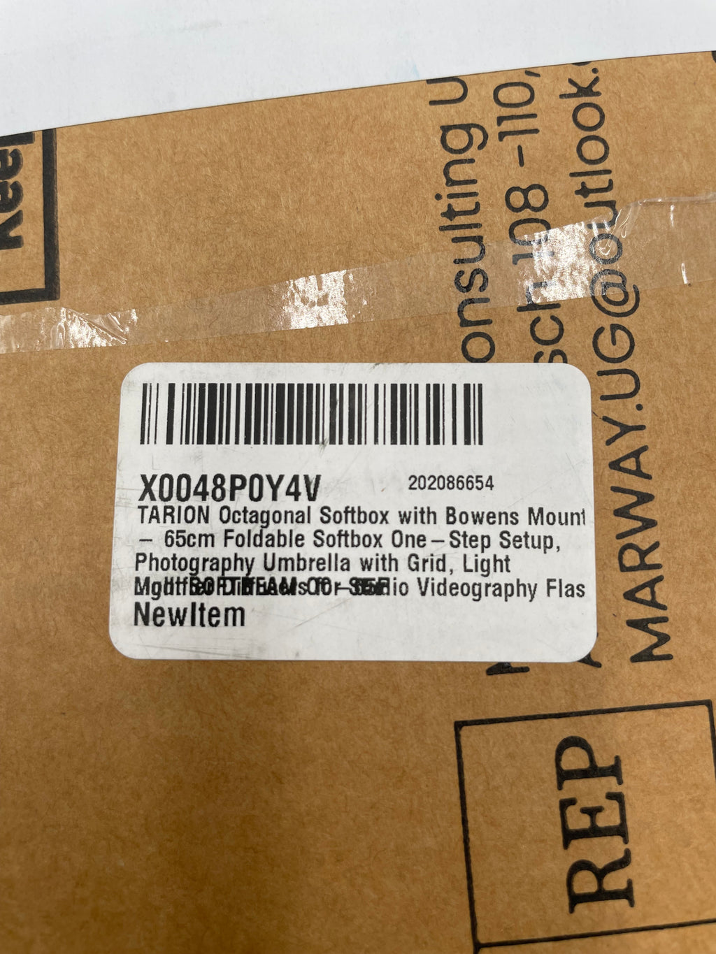 TARION SOFT BEAM OC-65F Quick-Fold Octagonal Softbox (65cm) with Bowens Mount