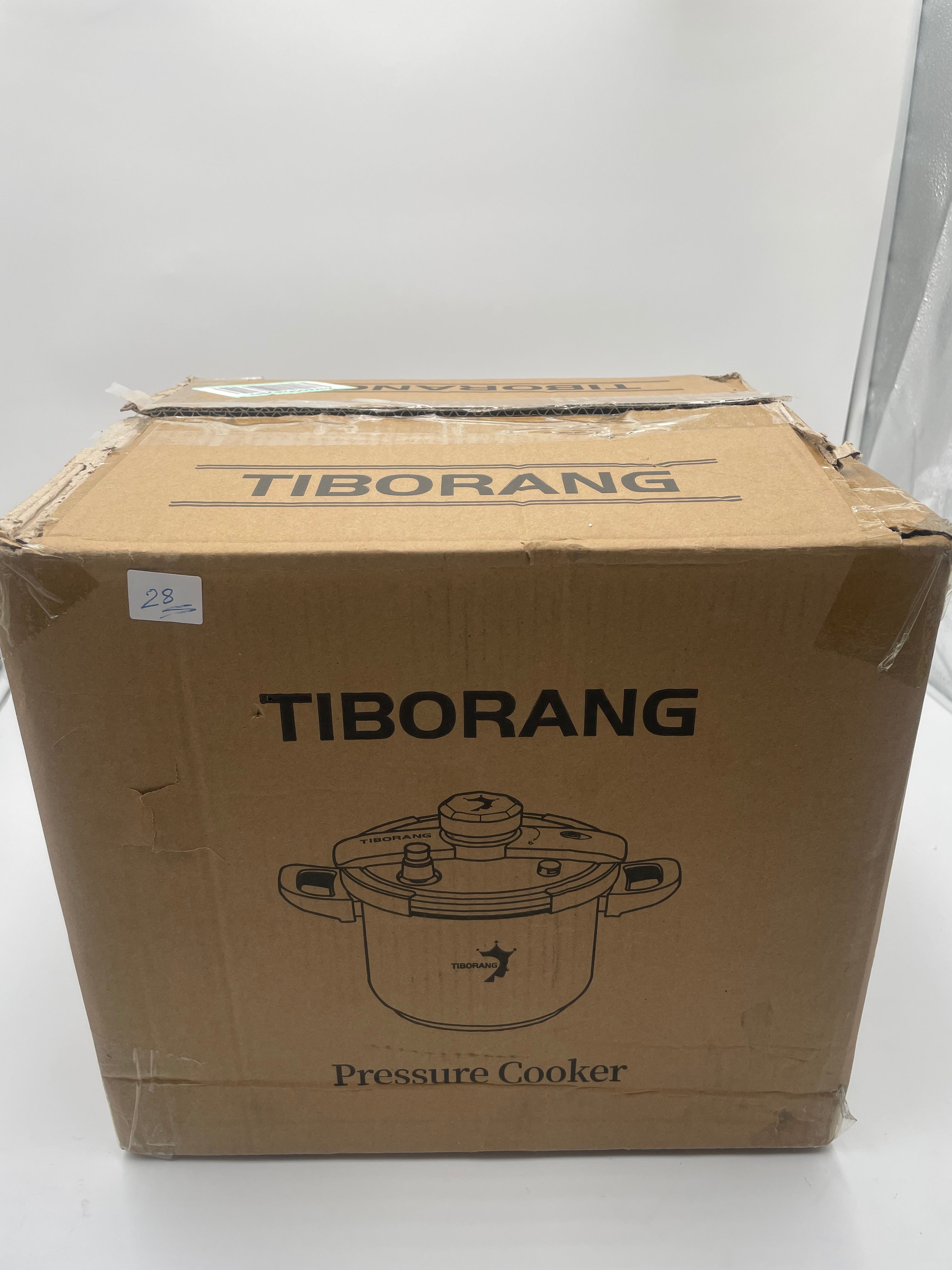 🥘 TIBORANG Stainless Steel Pressure Cooker - 8L Capacity